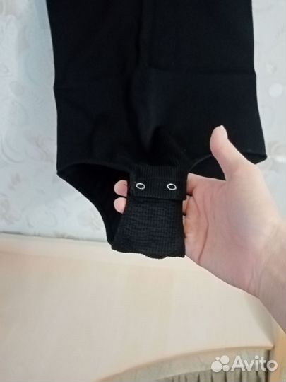 Боди женское черное 44