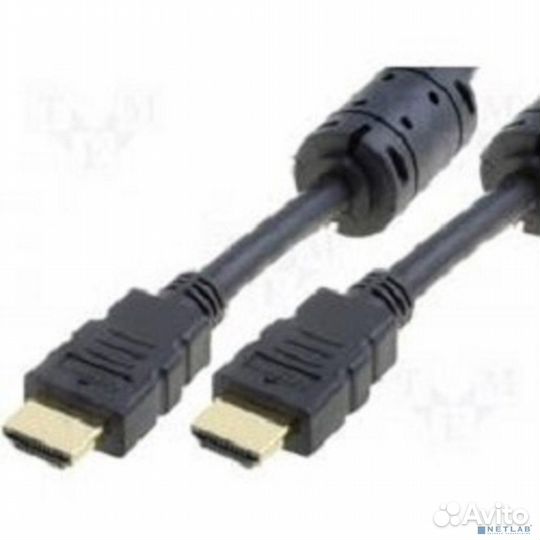 Telecom Кабель (CG511D-20M) hdmi 19M/M+2 фильтра 2