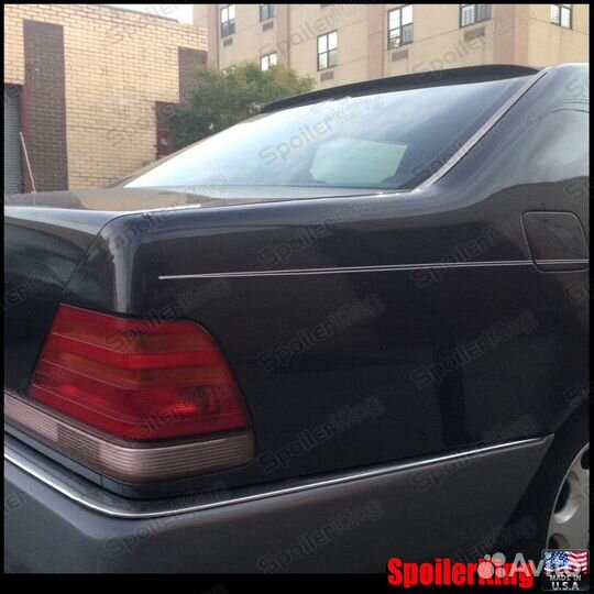 Спойлер заднего стекла Mercedes-Benz S W140