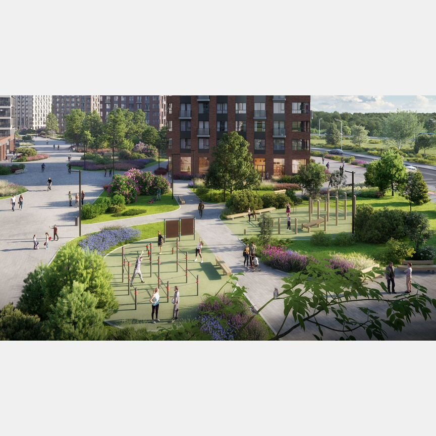 1-к. квартира, 36,8 м², 1/12 эт.