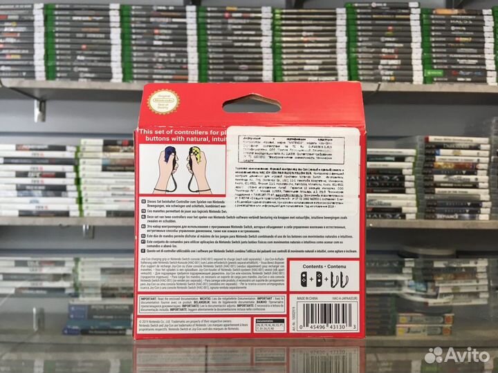 Сменные джойстики для Nintendo JoyCon