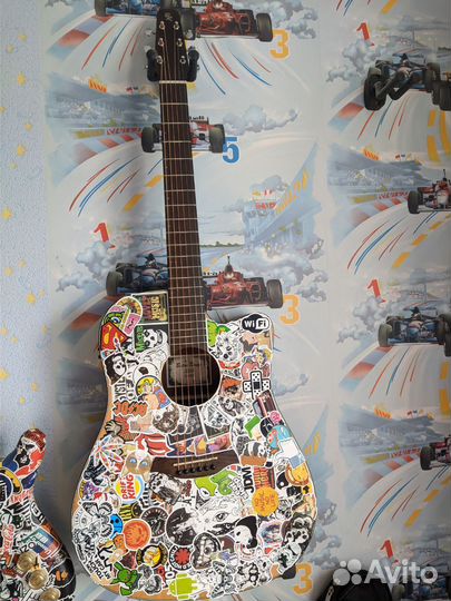 Акустическая гитара Baton Rouge L1LS/DCE