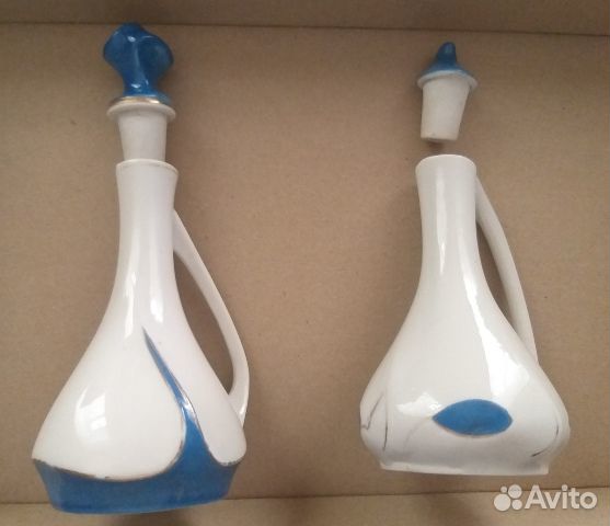 Штоф - графин, Молочник - соусница, Сахарница