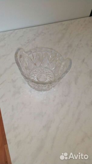 Ваза хрустальная СССР салатницы, конфетницы