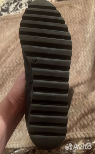 Сапоги зимние кожа 36 р-р