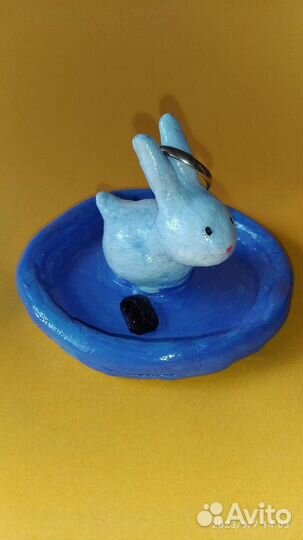 Тарелочка для украшений Кролик