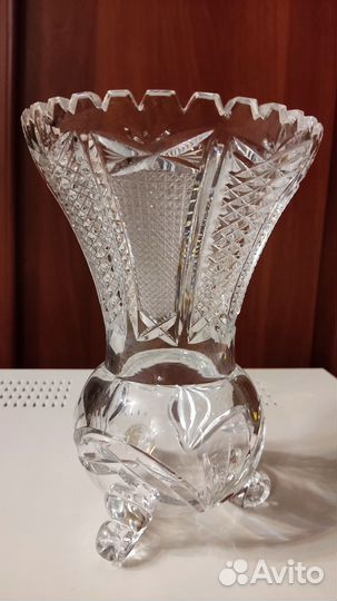Ваза хрустальная из ГДР