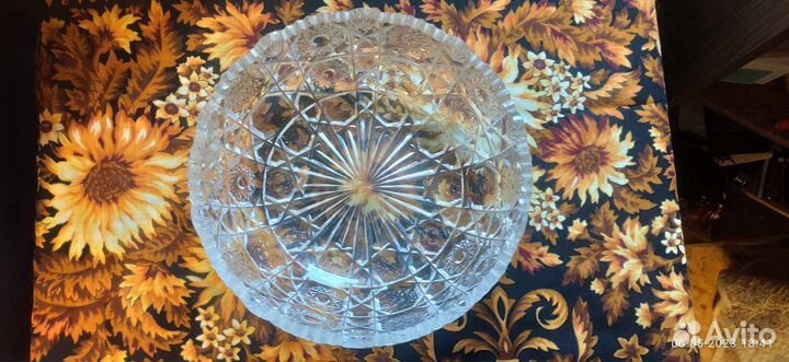 Ваза хрустальная СССР
