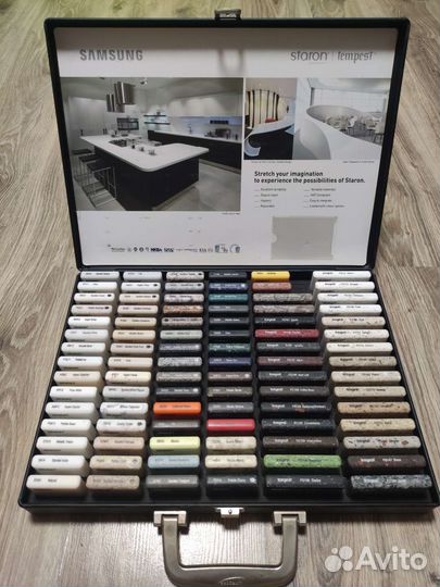 Образцы искусственных камней