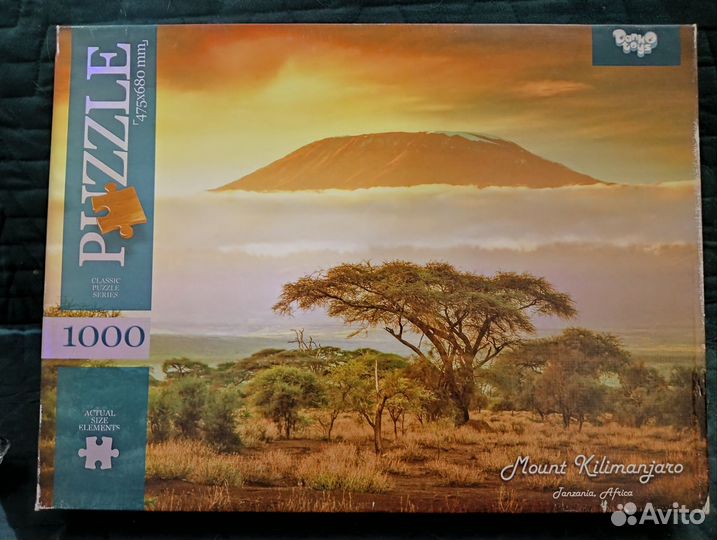 Пазлы 1000 деталей