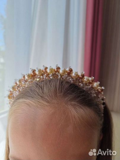 Ободок из жемчуга