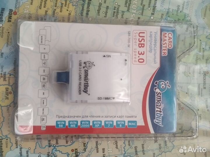 Картридер usb 3.0 Super speed