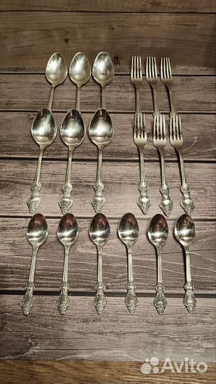 Набор Столовых и Чайных Приборов мнц Винтаж