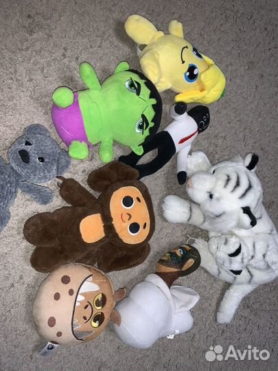 Мягкие игрушки пакетом