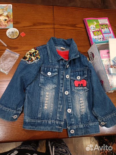Джинсовка детская 122