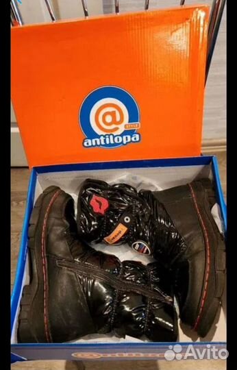 Сапоги для девочки 36