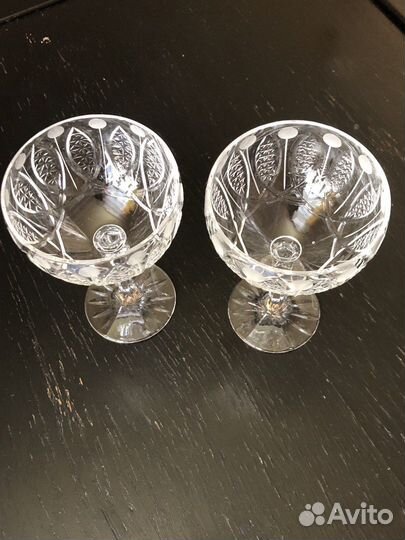 Вазочка-креманка хрустальная