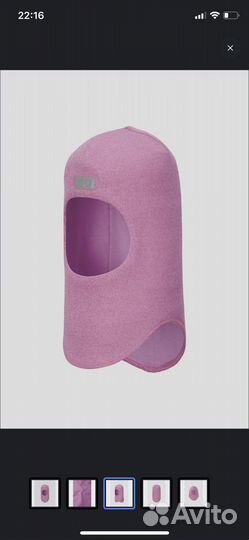 Варежки и шапка шлем lassie