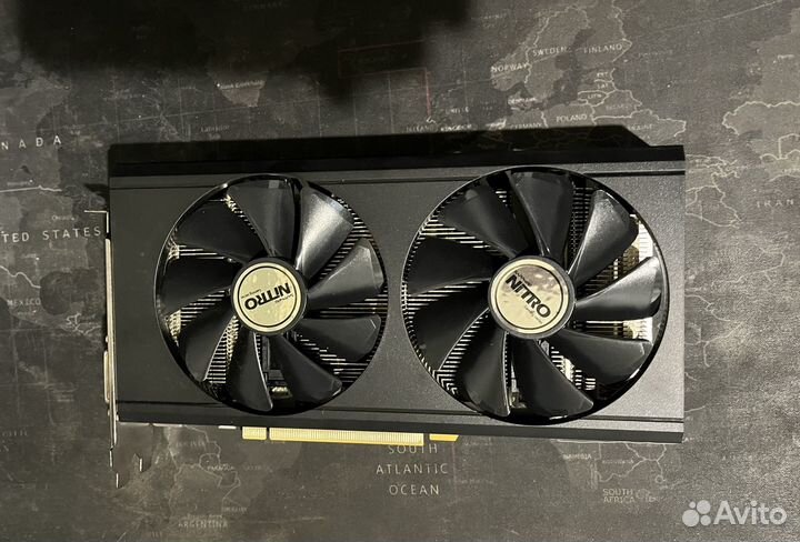 Видеокарта RX 580 8G sapphire Nitro