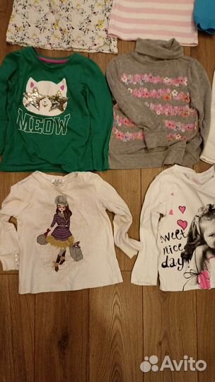 Детские вещи пакетом для девочек 2-4 года