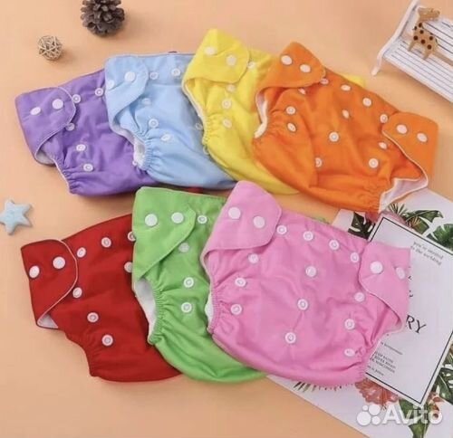 Многоразовые подгузники и вкладыши