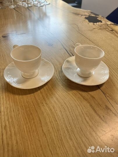 Набор кофейная пара 100 мл / фарфор