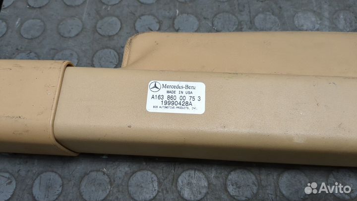 Шторка багажника Mercedes ML W163