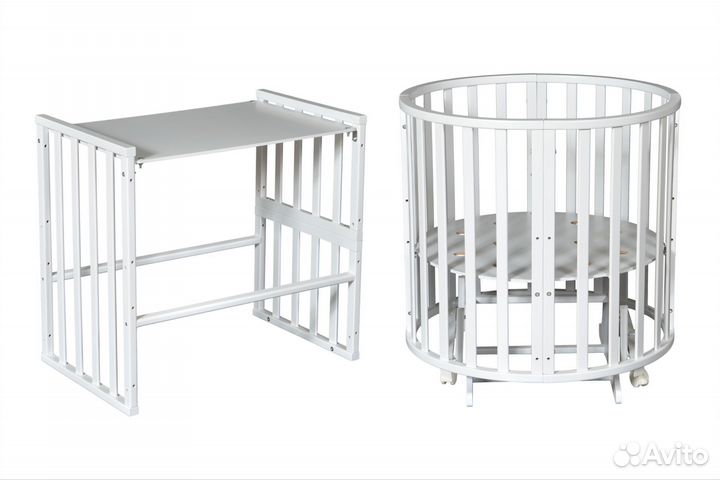 Детская кроватка Северянка 3 6в1 с маятником