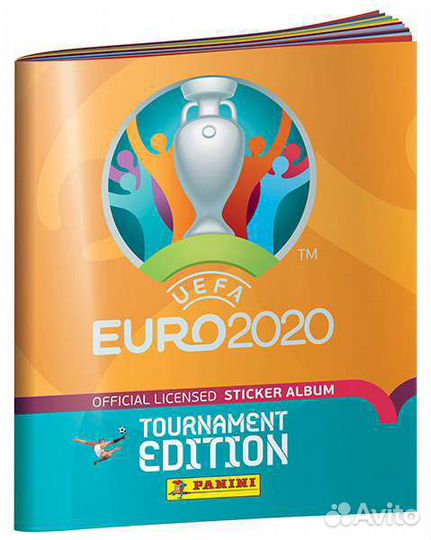 Наклейки panini euro 2020