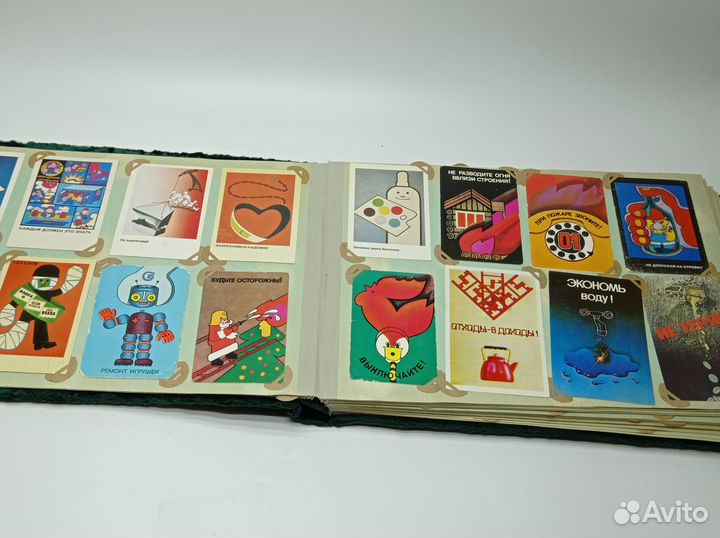 Альбом бархатный (коллекция календариков СССР)