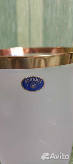 Вазы хрусталь стекло СССР Богемия