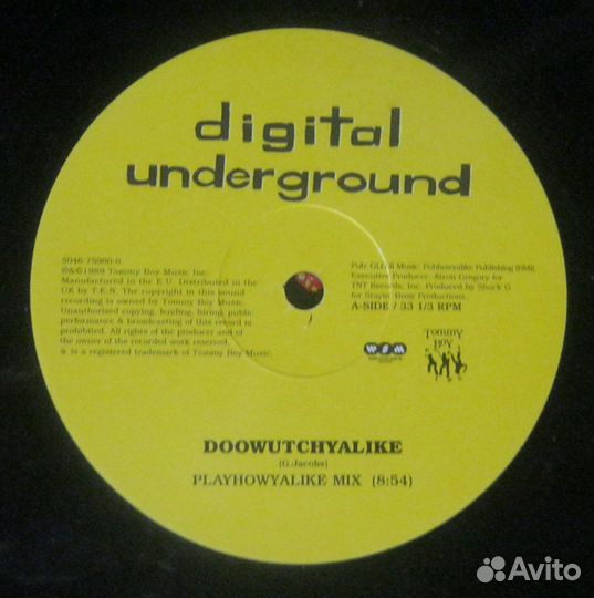 Digital Underground - Doowutchyalike, 1989