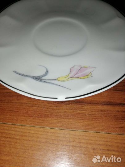 Кофейный сервиз Lubiana Польша (не полный) фарфор