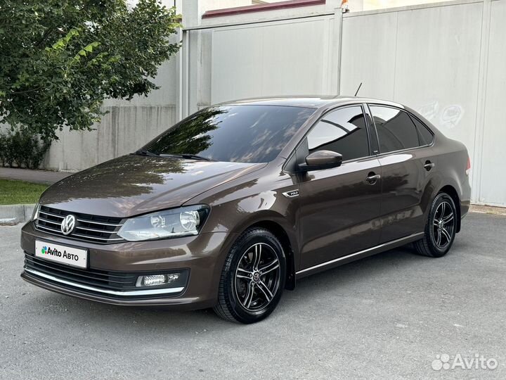 Volkswagen Polo 1.6 AT, 2016, 62 881 км
