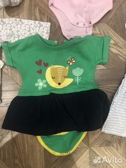 Детская одежда для девочек пакетом