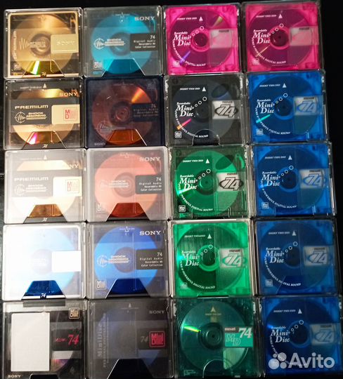 20 минидисков по 74 минуты для Сергея
