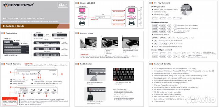 Коммутатор 4 пк Идеально для майнинга