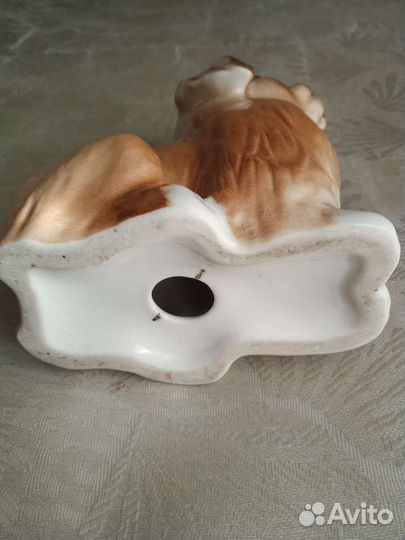 Фарфоровая статуэтка Мопс лфз