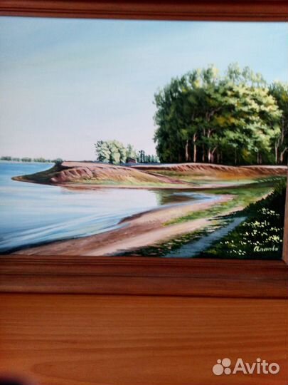 Картина «Воложка», 2002г