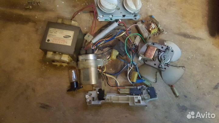 Запчасти для микроволновой печи samsung