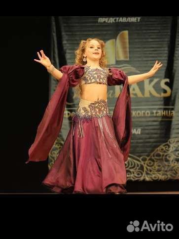 Костюм для восточных танцев детский