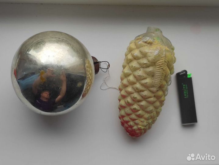 Советские елочные игрушки