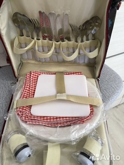 Рюкзак термосумка для пикника на 4 персоны