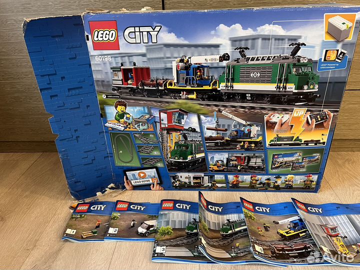Lego City Trains 60198 Товарный поезд