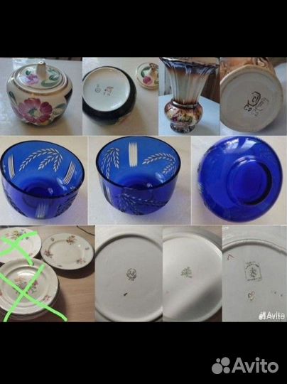 Остатки сервизов СССР и ГДР