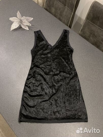 Мини платье с мерцающим эффектом