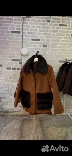 Пальто с норкой