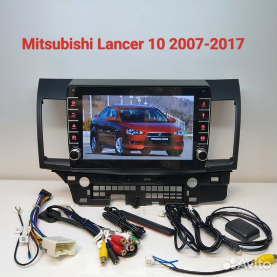 Магнитола Mitsubishi lancer 10 07-17г TS18 кнопки
