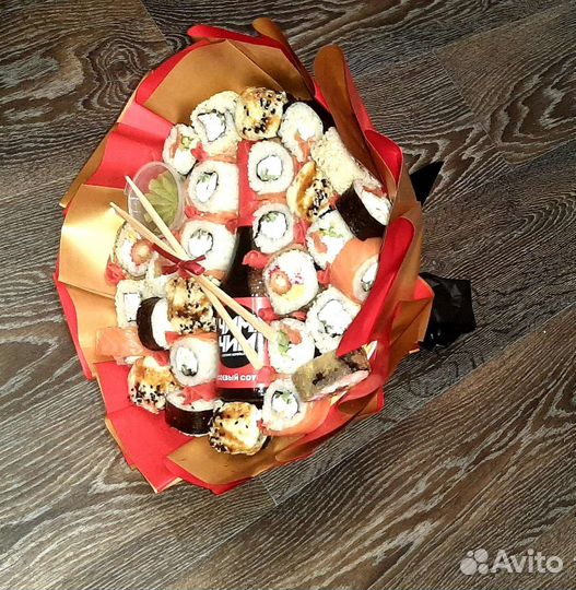 Букеты съедобные