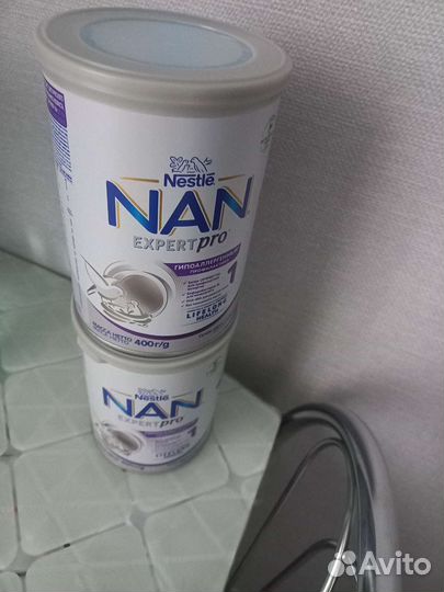 Детская молочная смесь nan